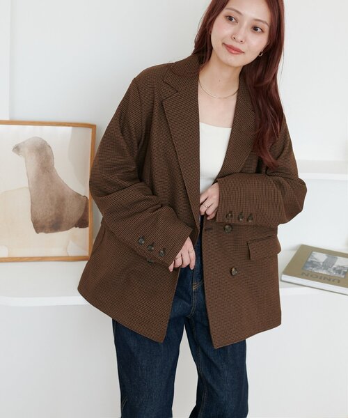 Wブレストテーラードジャケット（テーラードジャケット）｜DISCOAT