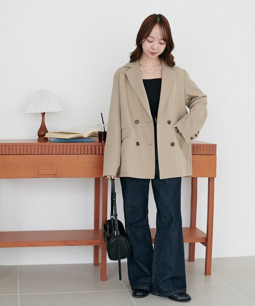 Wブレストテーラードジャケット（テーラードジャケット）｜DISCOAT