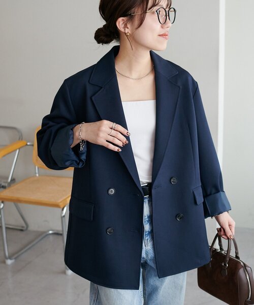 Wブレストテーラードジャケット（テーラードジャケット）｜DISCOAT