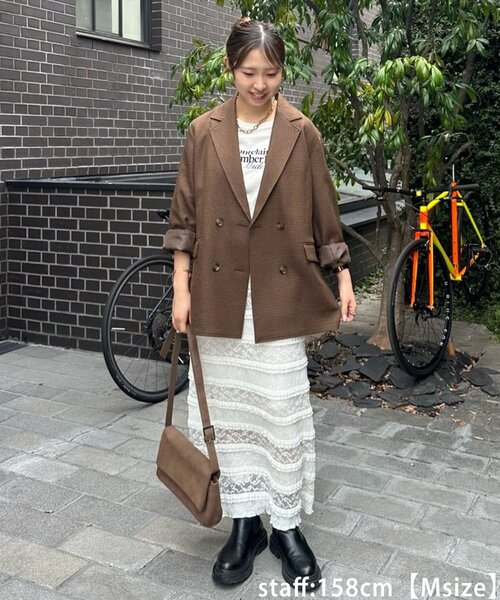 Wブレストテーラードジャケット Wブレストテーラードジャケット（テーラードジャケット