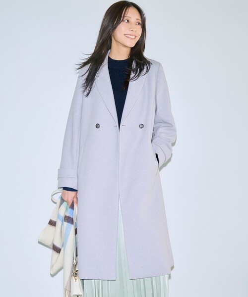 ウールライクロング チェスターコート（チェスターコート）｜ANY SIS