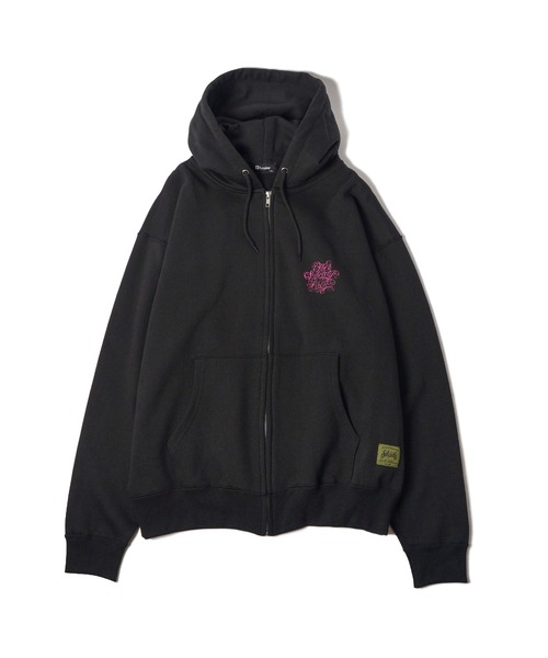 Subciety（サブサエティ）の「Club zip hoodie（パーカー・メンズ・ブラック×ホワイト/グレー/ネイビー/ブラック×ピンク・X-SMALL/SMALL/MEDIUM/LARGE/X-LARGE/XX-LARGE）」の12枚目の写真