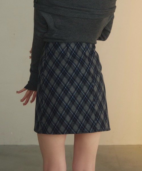 セール】チェック柄タイトスカート（スカート）｜TITTY&CO.（ティ