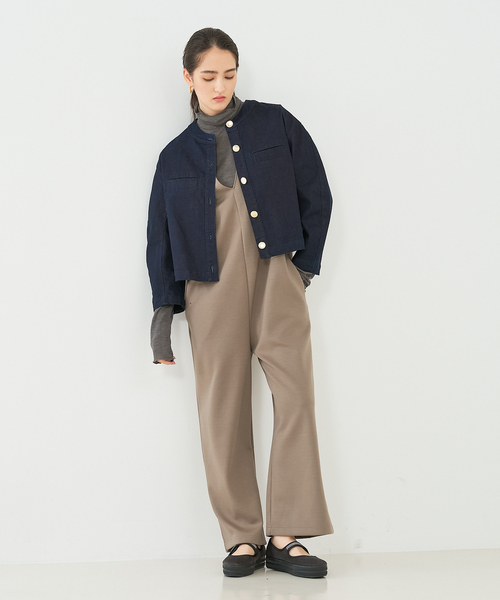 collex（コレックス）の「ストレッチデニムジャケット（デニムジャケット・レディース・インディゴブルー・フリー）」の16枚目の写真