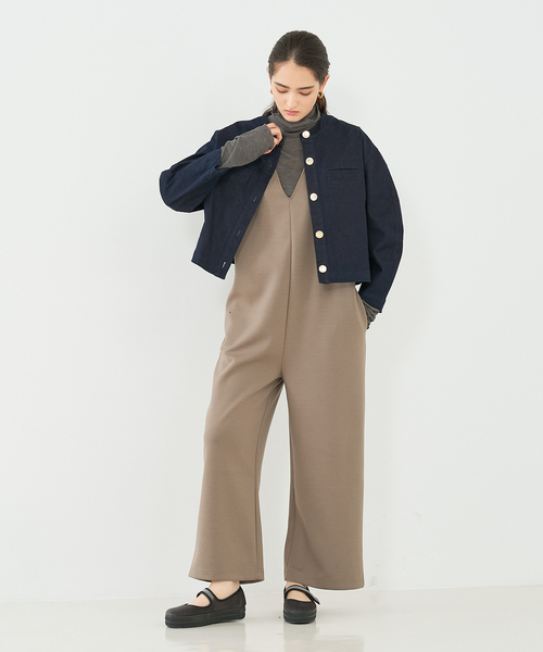 collex（コレックス）の「ストレッチデニムジャケット（デニムジャケット・レディース・インディゴブルー・フリー）」の17枚目の写真