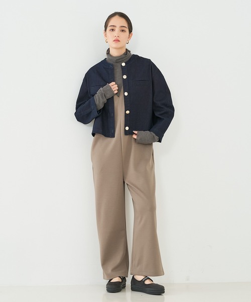 collex（コレックス）の「ストレッチデニムジャケット（デニムジャケット・レディース・インディゴブルー・フリー）」の13枚目の写真