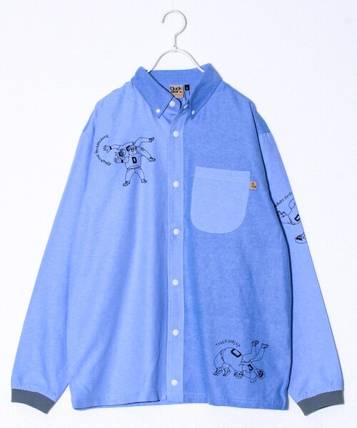 FREDY MAC（フレディーマック）の「【Duckster/ダックスター】プロレスコミックシャツ（シャツ/ブラウス・メンズ・オフホワイト/ホワイト系その他4/ブルー系その他3・M/L）」の3枚目の写真