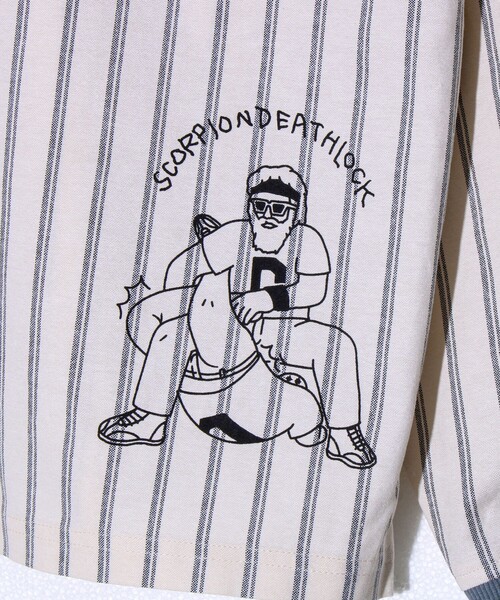 FREDY MAC（フレディーマック）の「【Duckster/ダックスター】プロレスコミックシャツ（シャツ/ブラウス・メンズ・オフホワイト/ホワイト系その他4/ブルー系その他3・M/L）」の9枚目の写真