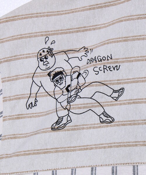 FREDY MAC（フレディーマック）の「【Duckster/ダックスター】プロレスコミックシャツ（シャツ/ブラウス・メンズ・オフホワイト/ホワイト系その他4/ブルー系その他3・M/L）」の10枚目の写真