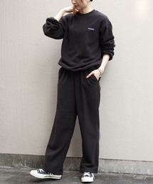 THOUSAND MILE（サウザンドマイル）の「THOUSAND MILE/サウザンドマイル　クルーネックロングスリーブTEE＆ロングパンツ セットアップ　CREWNECK LONG SLEEVE TEE&PANTS SET（セットアップ）」