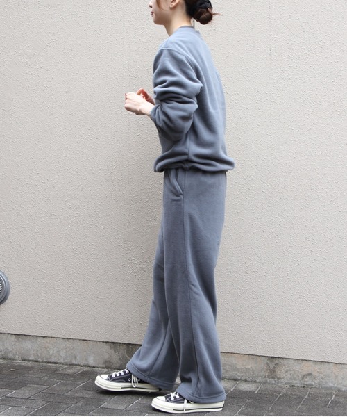 THOUSAND MILE（サウザンドマイル）の「THOUSAND MILE/サウザンドマイル　クルーネックロングスリーブTEE＆ロングパンツ セットアップ　CREWNECK LONG SLEEVE TEE&PANTS SET（セットアップ・メンズ・オリーブ/ブラック/チャコールグレー・L/M/S）」の12枚目の写真