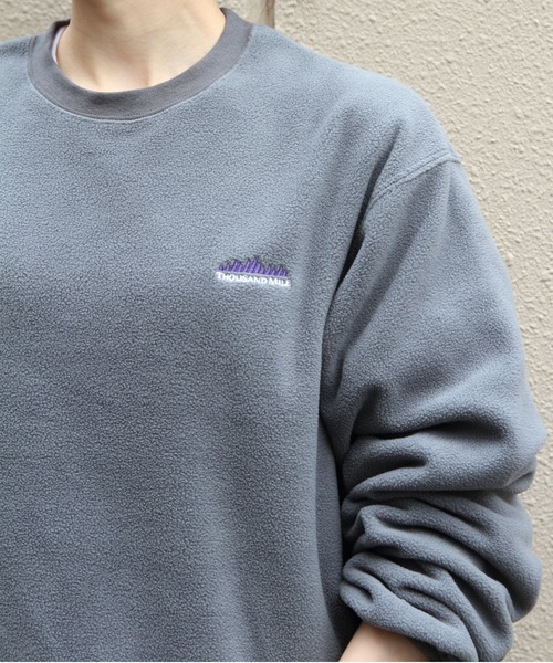 THOUSAND MILE（サウザンドマイル）の「THOUSAND MILE/サウザンドマイル　クルーネックロングスリーブTEE＆ロングパンツ セットアップ　CREWNECK LONG SLEEVE TEE&PANTS SET（セットアップ・メンズ・オリーブ/ブラック/チャコールグレー・L/M/S）」の16枚目の写真