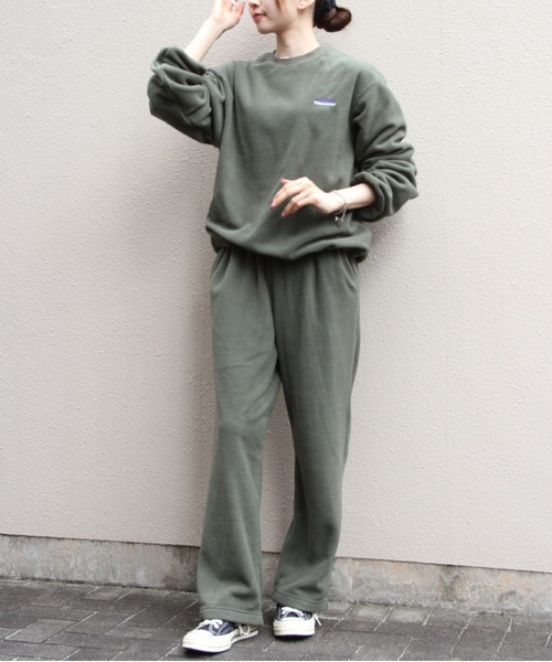 THOUSAND MILE（サウザンドマイル）の「THOUSAND MILE/サウザンドマイル　クルーネックロングスリーブTEE＆ロングパンツ セットアップ　CREWNECK LONG SLEEVE TEE&PANTS SET（セットアップ・メンズ・オリーブ/ブラック/チャコールグレー・L/M/S）」の17枚目の写真