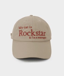 NOWLE（ノウル）の「【NOWLE】Rockstar ロゴ 刺繍 キャップ（キャップ）」