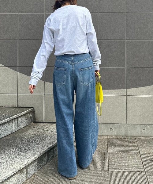 mi via loca(ミヴィアロカ)の「【GILDAN】ICONICロゴロンT(Tシャツ/カットソー・レディース・ブラック/ナチュラル/レッド/オートミール・X-LARGE/MEDIUM)」の15枚目の写真