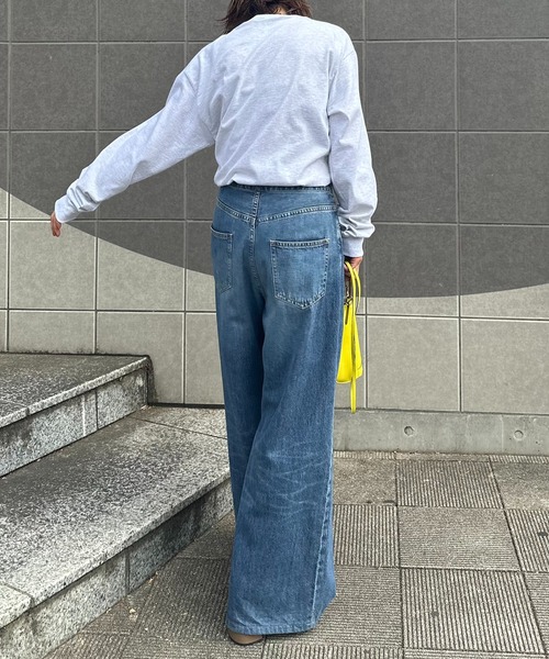 mi via loca(ミヴィアロカ)の「【GILDAN】ICONICロゴロンT(Tシャツ/カットソー・レディース・ブラック/ナチュラル/レッド/オートミール・X-LARGE/MEDIUM)」の16枚目の写真