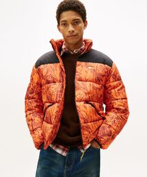 tommy jeans | オールオーバープリントパッファジャケット(ダウンジャケット/コート)