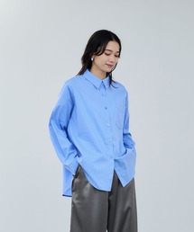 milli de l'air オーセンティックストライプシャツ