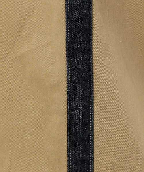 Purple&Yellow（パープルアンドイエロー）の「ストレッチツイル ワイドテーパード ラインパンツ（その他パンツ・メンズ・キャメル/カーキ・MEDIUM/SMALL/LARGE/X-SMALL）」の20枚目の写真