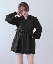 SEA DRESS（シードレス）の「フード付ティアードジップパーカー ラッシュガード（ラッシュガード）」