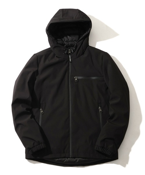 セール】【Calvin Klein/カルバンクライン】Hooded Stretch Jacket 