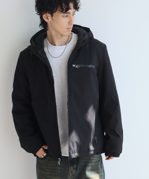 Calvin Klein(カルバン・クライン)の「【Calvin Klein/カルバンクライン】Hooded Stretch Jacket/中綿 フーデット ストレッチジャケット(その他アウター・メンズ・ブラック・M/L/S)」の10枚目の写真