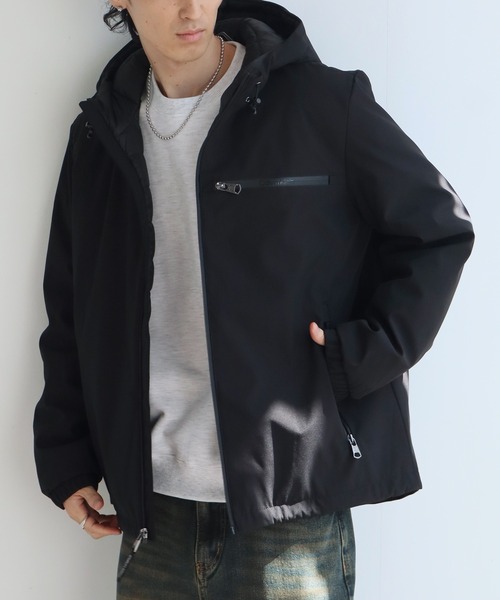 Calvin Klein(カルバン・クライン)の「【Calvin Klein/カルバンクライン】Hooded Stretch Jacket/中綿 フーデット ストレッチジャケット(その他アウター・メンズ・ブラック・M/L/S)」の11枚目の写真