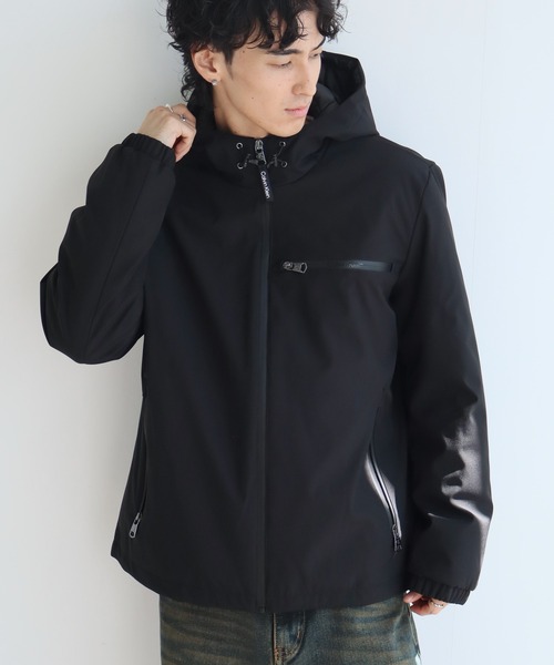 Calvin Klein(カルバン・クライン)の「【Calvin Klein/カルバンクライン】Hooded Stretch Jacket/中綿 フーデット ストレッチジャケット(その他アウター・メンズ・ブラック・M/L/S)」の12枚目の写真