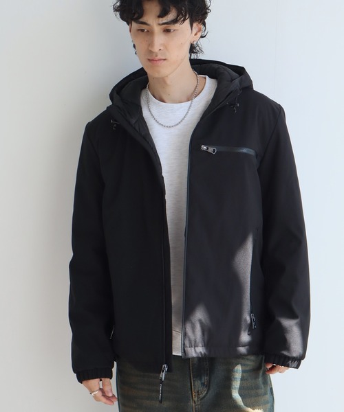 セール】【Calvin Klein/カルバンクライン】Hooded Stretch Jacket