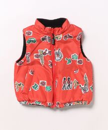 hakka baby（ハッカベビー）の「[ベビー]ロンドンボーダープリントリバーシブルベスト（その他アウター）」