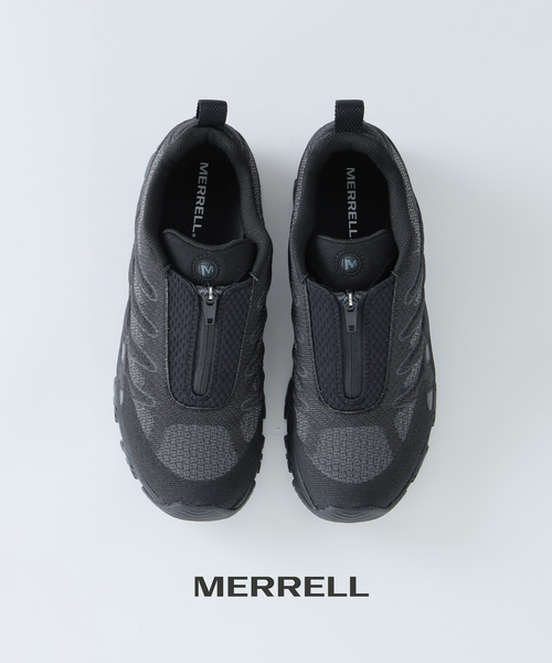 MERRELL（メレル）の「MERRELL / メレル モアブ 3 トレック ジップ（スニーカー・メンズ・ライトグレー/ブラック・26cm/26.5cm/27cm/27.5cm/28cm）」の2枚目の写真