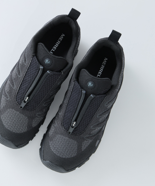 MERRELL（メレル）の「MERRELL / メレル モアブ 3 トレック ジップ（スニーカー・メンズ・ライトグレー/ブラック・26cm/26.5cm/27cm/27.5cm/28cm）」の4枚目の写真