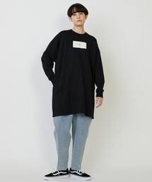 FRAPBOIS（フラボア）の「チュニックジャージ ワンピース（ワンピース）」