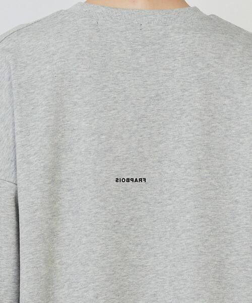 FRAPBOIS(フラボア)の「チュニックジャージ ワンピース(ワンピース・レディース・ブラック/グレー・1)」の8枚目の写真