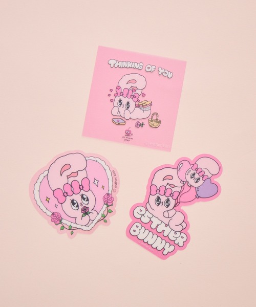 エスターバニー】クリアステッカーセット（ステッカー/テープ