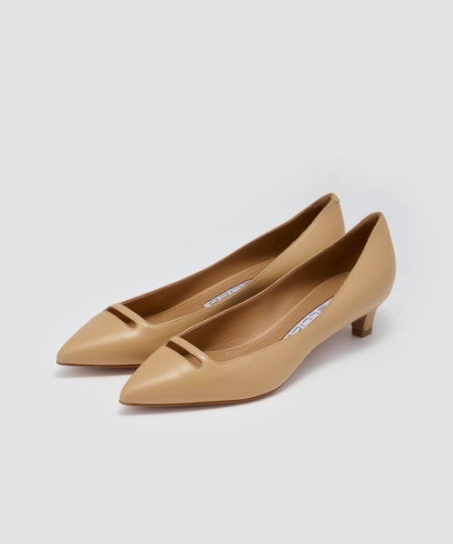 PELLICO(ペリーコ)の「ANDREA アネッリ スムース パンプス 3.5cm BISCUIT(パンプス・レディース・ベージュ・38/37.5/36.5/36/35.5/35/37)」の1枚目の写真