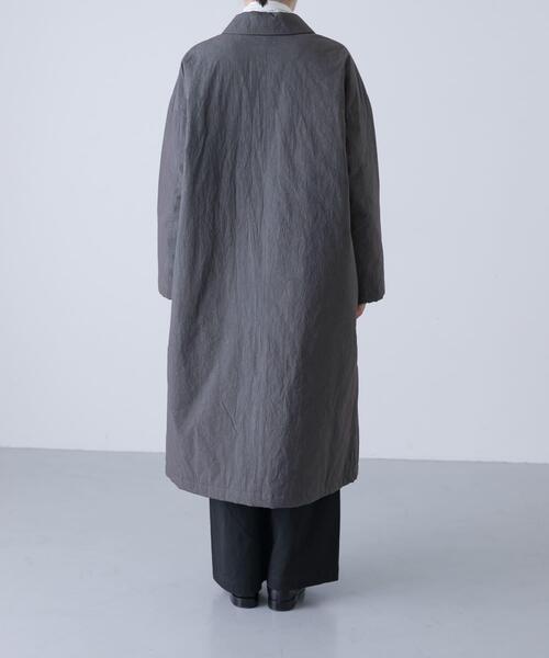 希少　新品タグ付　かぐれ　Quilted bal coat チャコール　完売品 Quilted bal coat（ダウンジャケット/コート）｜かぐれ（カグレ）の