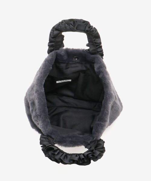 le.coeur blanc（ルクールブラン）の「フェイクファーハンドルフリルトート（トートバッグ・レディース・モカ/チャコールグレー・FREE）」の15枚目の写真