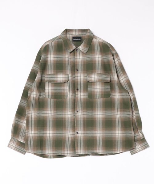 DANKE SCHON(ダンケシェーン)の「【WEB&DEPOT限定】DankeSchon/ダンケシェーン/WAFFLE SHIRTS(シャツ/ブラウス・メンズ・アイボリー/ブラック/ネイビー/カーキ・M/L)」の1枚目の写真