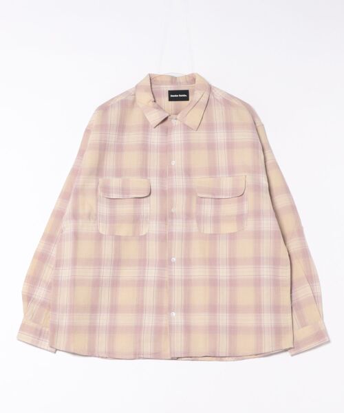 DANKE SCHON(ダンケシェーン)の「【WEB&DEPOT限定】DankeSchon/ダンケシェーン/WAFFLE SHIRTS(シャツ/ブラウス・メンズ・アイボリー/ブラック/ネイビー/カーキ・M/L)」の2枚目の写真