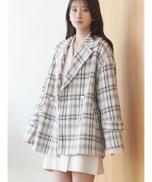 マーキュリー セール】ニットジャケットミニワンピース（ワンピース）｜MERCURYDUO