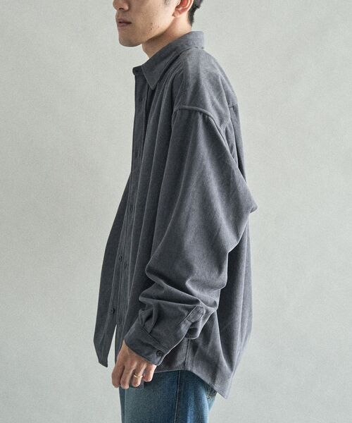CRAFT STANDARD BOUTIQUE(クラフトスタンダードブティック)の「コーデュロイシャツ(シャツ/ブラウス・メンズ・ブラウン/グレー/ブラック・S/L/M)」の6枚目の写真