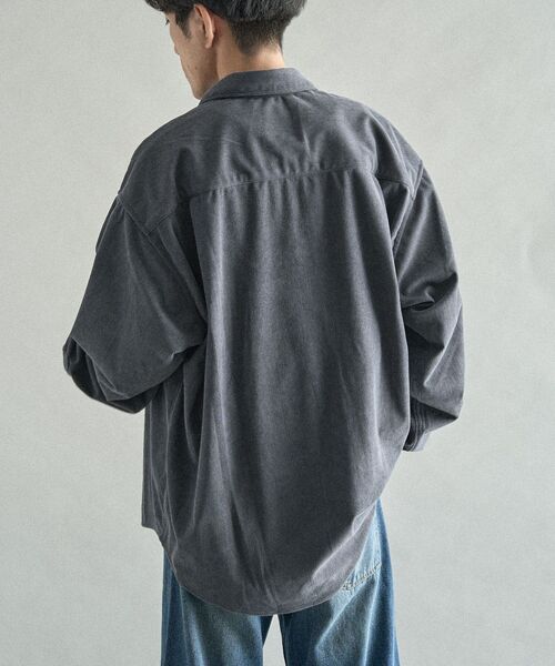 CRAFT STANDARD BOUTIQUE(クラフトスタンダードブティック)の「コーデュロイシャツ(シャツ/ブラウス・メンズ・ブラウン/グレー/ブラック・S/L/M)」の8枚目の写真