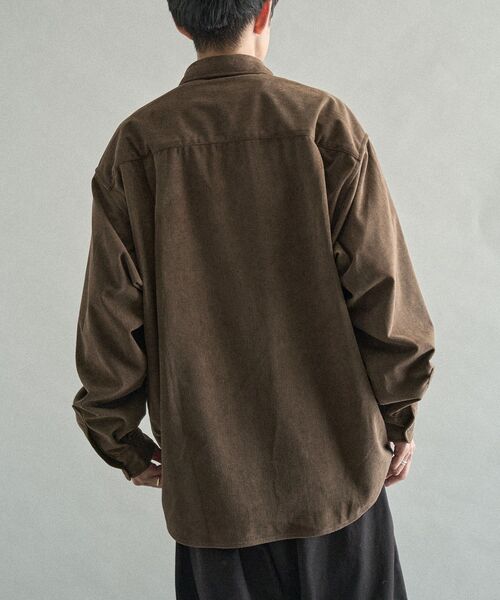 CRAFT STANDARD BOUTIQUE(クラフトスタンダードブティック)の「コーデュロイシャツ(シャツ/ブラウス・メンズ・ブラウン/グレー/ブラック・S/L/M)」の13枚目の写真