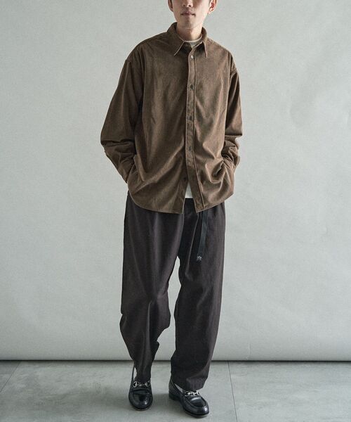 CRAFT STANDARD BOUTIQUE(クラフトスタンダードブティック)の「コーデュロイシャツ(シャツ/ブラウス・メンズ・ブラウン/グレー/ブラック・S/L/M)」の22枚目の写真