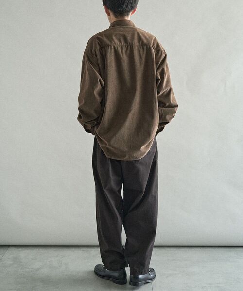 CRAFT STANDARD BOUTIQUE(クラフトスタンダードブティック)の「コーデュロイシャツ(シャツ/ブラウス・メンズ・ブラウン/グレー/ブラック・S/L/M)」の15枚目の写真