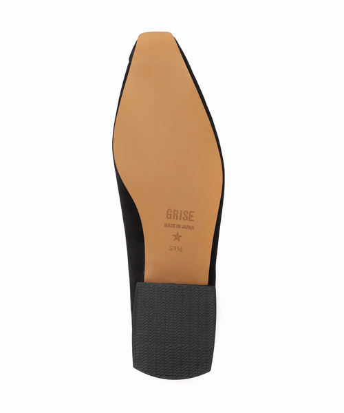 GRISE(グリーズ)の「GRISEレザーナロースクエアモチーフローファー(ローファー・レディース・アイボリー/ブラック/ネイビー・22cm/25cm/24.5cm/24cm/23.5cm/23cm/22.5cm)」の17枚目の写真
