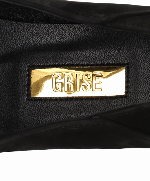 GRISE(グリーズ)の「GRISEレザーナロースクエアモチーフローファー(ローファー・レディース・アイボリー/ブラック/ネイビー・22cm/25cm/24.5cm/24cm/23.5cm/23cm/22.5cm)」の18枚目の写真