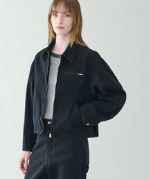 SCYE BASICS(サイベーシックス)のSCYE BASICS | 〈別注〉 ストレッチコットンダック ショートジャケット WOMEN(カバーオール)