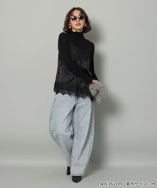 レースサテンキャミ（シャツ/ブラウス）｜Arpege story（アルページュ